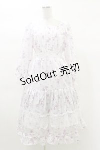 axes femme / SAKURAティアードワンピース M オフ H-25-03-13-1076-AX-OP-NS-ZH
