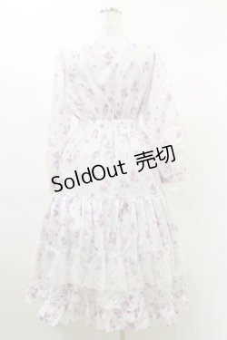 画像2: axes femme / SAKURAティアードワンピース M オフ H-25-03-13-1076-AX-OP-NS-ZH