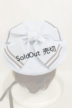 画像1: LIEF / バレンタインセーラーベレー帽  ミントチョコ H-25-03-13-1014-LO-AC-NS-ZH