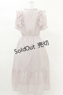 画像2: axes femme / ボリュームフリルワンピース M ピンク H-25-03-13-1079-AX-OP-NS-ZH