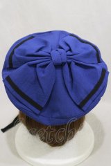 LIEF / セレナスクールベレー帽  ブルー H-25-03-13-1015-LO-AC-NS-ZH