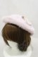 画像2: LIZ LISA / アンゴラリボンベレー  ピンク H-25-03-13-1001-LO-AC-NS-ZH (2)