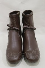m petit by misako / TT*AMPUリボンSBT LL ブラウン H-25-03-13-1018-LO-SH-NS-ZH