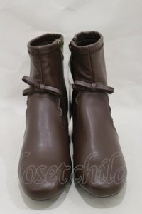 m petit by misako / TT*AMPUリボンSBT LL ブラウン H-25-03-13-1018-LO-SH-NS-ZH