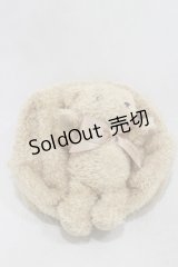Maison de FLEUR / くまさんと一緒ボアポーチ  ベージュ H-25-03-13-1019-LO-ZA-NS-ZH