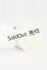 Amavel / Melt Chocolateポーチ  アイボリー H-25-03-13-1024-CA-ZA-NS-ZH