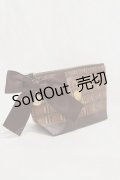 Amavel / Melt Chocolateポーチ  ブラウン H-25-03-13-1025-CA-ZA-NS-ZH