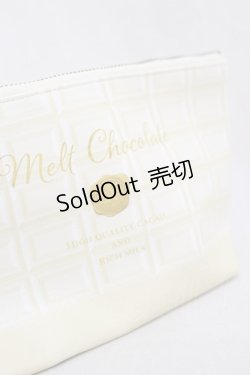 画像2: Amavel / Melt Chocolateポーチ  アイボリー H-25-03-13-1026-CA-ZA-NS-ZH