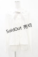 Amavel / ハートの紋章ヴィンテージバックルブラウス Free オフ H-25-03-13-1035-CA-BL-NS-ZH
