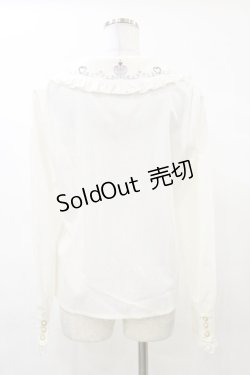 画像2: Amavel / ハートの紋章ヴィンテージバックルブラウス Free オフ H-25-03-13-1035-CA-BL-NS-ZH