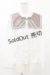 Amavel / Melt Chocolateブラウス Free オフ/ブラウン H-25-03-13-1038-CA-BL-NS-ZH