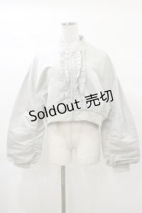 Fi.n.t / フロントフリルショートブルゾン Free MINT H-25-03-13-1045-CA-JA-NS-ZH