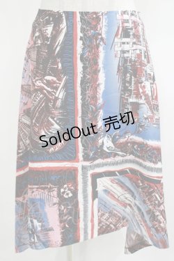 画像1: Jean Paul GAULTIER / International Cityスカート 38  H-25-03-13-013-GO-SK-KB-ZH