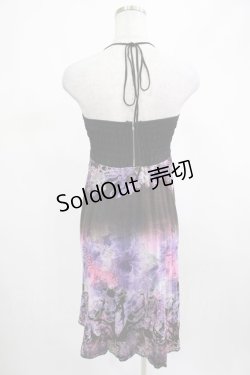画像2: Ozz oneste / 2Wayスカート/キャミ  黒×紫系 H-25-03-13-014-OO-TO-KB-ZH