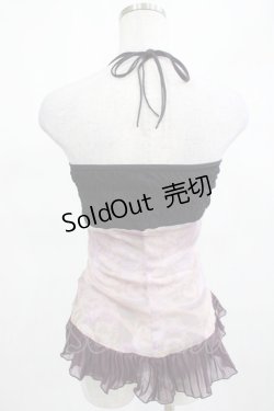 画像2: Ozz On / フロントZIPビスチェキャミ  紫 H-25-03-13-015-OO-TO-KB-ZH