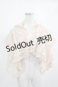 Jane Marple / レースボレロ M ピンクベージュ H-25-03-13-020-JM-TO-KB-ZH