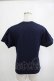 画像2: Jean Paul GAULTIER / ワッペン刺繍カットソー 38 ネイビー H-25-03-13-021-GO-TO-KB-ZH (2)