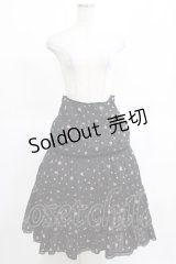 PINK HOUSE / 小花柄スカート Free ブラック H-25-03-14-025-LO-SK-NS-ZH