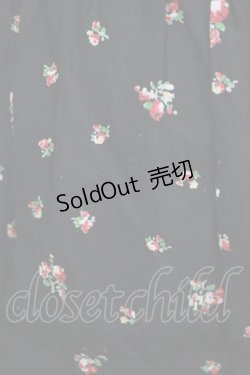画像5: PINK HOUSE / 小花柄スカート Free ブラック H-25-03-14-025-LO-SK-NS-ZH