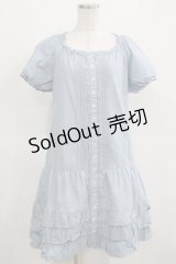 PINK HOUSE / ダンガリーワンピース Free ブルー H-25-03-14-033-LO-OP-NS-ZH