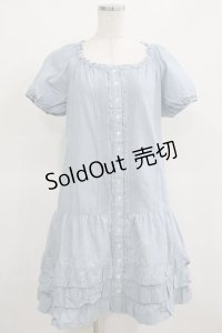 PINK HOUSE / ダンガリーワンピース Free ブルー H-25-03-14-033-LO-OP-NS-ZH