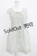 PINK HOUSE / お花モチーフノースリーブブラウス Free ミント H-25-03-14-037-LO-BL-NS-ZH