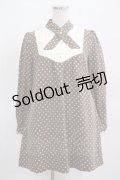 Ank Rouge / ドットワンピース M ブラウン H-25-03-14-040-CA-OP-NS-ZH