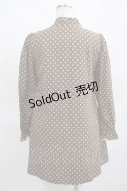 画像3: Ank Rouge / ドットワンピース M ブラウン H-25-03-14-040-CA-OP-NS-ZH