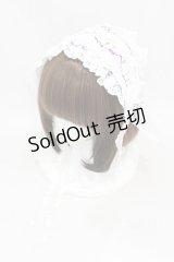 ALICE and the PIRATES / 水彩の恋空と雨音のしらべ柄ヘッドドレス  ラベンダー H-25-03-14-1005-PA-AC-NS-ZH