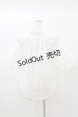 画像2: an another angelus / マリンタイカラー5分袖ブラウス Free OFF WHITE H-25-03-14-1050-CA-BL-NS-ZH