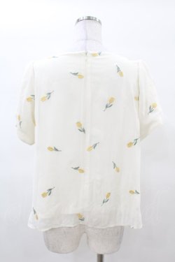 画像2: F i.n.t / チューリップ刺繍プルオーバー Free OFF WHITE H-25-03-14-1052-CA-TO-NS-ZH