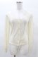 画像1: F&A / ローズボタンニットカーディガン Free OFF WHITE H-25-03-14-1058-LO-TO-NS-ZH (1)