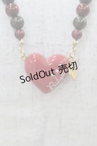 BABY,THE STARS SHINE BRIGHT / Loves Chocolateネックレス  レッド H-25-03-14-1014-BA-AC-NS-ZH