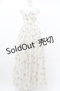 JESUS DIAMANTE / ディアマンテカリブマキシ 40 バルドー薔薇柄 H-25-03-14-1017-JE-OP-NS-ZH