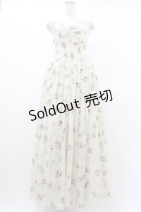 JESUS DIAMANTE / ディアマンテカリブマキシ 40 バルドー薔薇柄 H-25-03-14-1017-JE-OP-NS-ZH