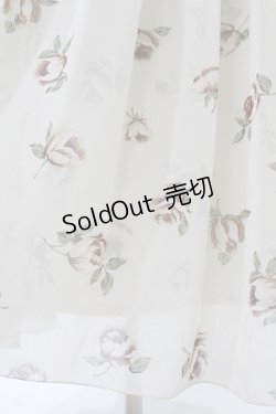 画像5: JESUS DIAMANTE / ディアマンテカリブマキシ 40 バルドー薔薇柄 H-25-03-14-1017-JE-OP-NS-ZH
