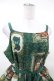 画像4: Perla nell' ostrica / Fruit Still Life Art Museum Jumper Skirt L グリーン H-25-03-14-1018-EL-OP-NS-ZH (4)
