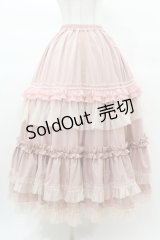 Hoshibako Works / 七色ワルツ チュールフリルアンダースカート(ロング) Free ピンク H-25-03-14-1020-0-SK-NS-ZH