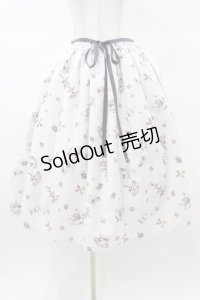 Enchantlic Enchantilly / すみれのお茶会エレガントスカート Free オフホワイト H-25-03-14-1022-LO-SK-NS-ZH
