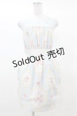 JESUS DIAMANTE / ルリジューズワンピII 42 新オーナメント柄サックス H-25-03-14-1025-JE-OP-NS-ZH