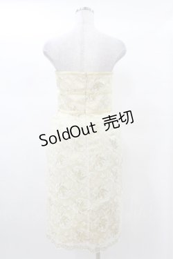画像2: JESUS DIAMANTE / 令嬢レースベアワンピース 42 オフ H-25-03-14-1028-JE-OP-NS-ZH