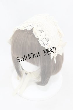 画像1: MAM MAXICIMAM / プリンセスローズヘッドドレス  アイボリー H-25-03-14-1004-0-AC-NS-ZH