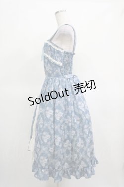 画像2: axes femme kawaii / クラシックローズジャンスカ M ブルー H-25-03-14-001-AX-OP-NS-ZH
