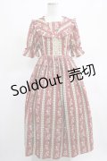 axes femme kawaii / ローズベリーガーデンワンピ M レッド H-25-03-14-005-AX-OP-NS-ZH