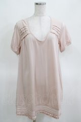 PINK HOUSE / フリルチュニック Free ピンク H-25-03-14-054-LO-TO-NS-ZH