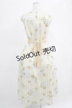 画像3: axes femme POETIQUE / ヒマワリレースロングワンピース M イエロー H-25-03-14-006-AX-OP-NS-ZH