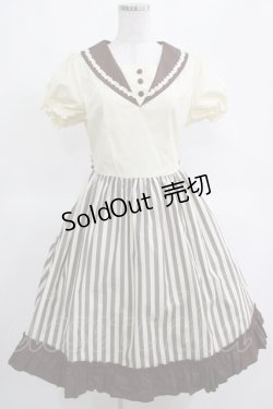 画像1: フェリシモ / 世界の童話を楽しむコスチュームセットの会 ヘンゼルとグレーテル サイズ4 アイボリー/ブラウン H-25-03-14-009-LO-OP-NS-ZH