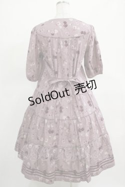 画像3: PINK HOUSE / ローズプリントワンピース    Free ラベンダー H-25-03-14-012-LO-OP-NS-ZH