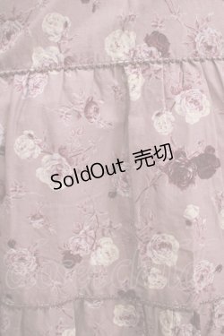 画像4: PINK HOUSE / ローズプリントワンピース    Free ラベンダー H-25-03-14-012-LO-OP-NS-ZH