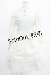 フェリシモ / 世界の童話を楽しむコスチュームセットの会/不思議の国のアリス サイズ4 ミント/アイボリー H-25-03-14-014-LO-OP-NS-ZH